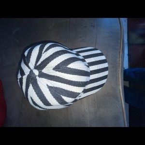 Striped ball cap new with out tags